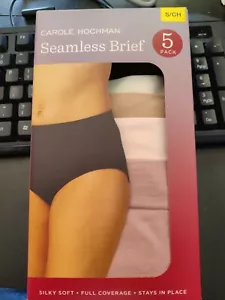 SCATOLA APERTA Carole Hochman slip donna senza cuciture confezione da 3 mutandine multi taglia S $70 4C619 - Foto 1 di 1