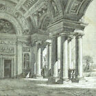 Mantova Palazzo Te Atrio Davide cm 19 x 16