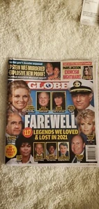 Globe Magazine Stars Who Died Jeffrey Epstein Ghislaine Maxwell Paris Jackson - Imagen 1 de 1