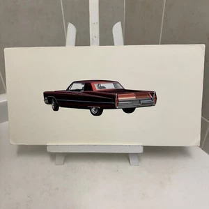 Vintage Cadillac Coupe de Ville Car Illustration Art Drawing Hand Drawn - Picture 1 of 13