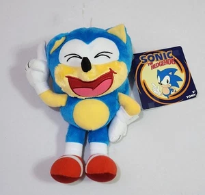 TOMY Sonic the Hedgehog: Classic Laughing Sonic 8" Plush - Picture 1 of 2