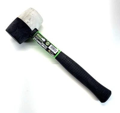 Empuñadura 41748 Mazo de Goma Cabeza de 1 lb Cabeza de Doble Cara Cabeza de Goma Foto 1 de 4