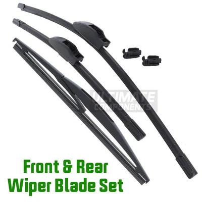 Комплект лопастей стеклоочистителя переднего и заднего ветрового стекла для Suzuki Splash Hatchback 2008-2015 - Изображение 1 из 4