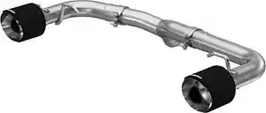 MBRP S48053CF Axle Back Exhaust System w/CF for 22-25 Subaru BRZ/Toyota GR86 2.4 - Picture 1 of 9