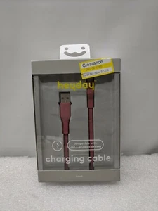 HeyDay Charging Cable - 3ft - Compatible with USB-C Enabled Devices - Foto 1 di 2