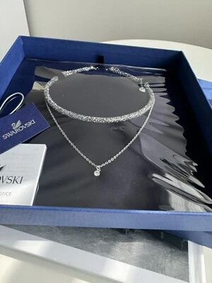 Collar Swarovski Long Beach Cristal 5365517 Nuevo En Caja Foto 1 de 4