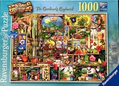 Ravensburger 1000pc The Gardener's Cupboard by Colin Thompson 2015 jigsaw puzzle - Image 1 of 2