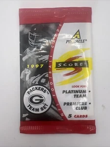 1997 Pinnacle Score NFL FOOTBALL Green Bay Packers 5 Karten Team Set Pack NOS - Bild 1 von 2