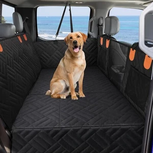 XL Dog Truck Seat Cover & Hammock - Waterproof, Anti-Scratch, 400lb, Fits F150 - Picture 1 of 7
