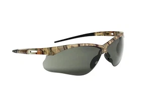 JACKSON SG 50015 Safety Glasses Universal Size Smoke Lens Camo Frames - Picture 1 of 9