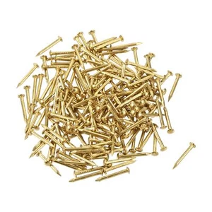 200pcs Kleine Hardware Messingnägel 1,2 mm x 12 mm (DxL) für DIY Holzkisten - Bild 1 von 6