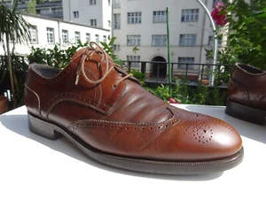 SCAROSSO Herren Goodyear Welted Budapester Business Schuhe Leder Italy Gr.43 TOP - Bild 1 von 12