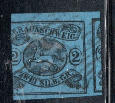 GERMANY, BRAUNSCHWEIG , ESCUDO, 1853, 2 SGr  ( JUN-167) - Image 1 of 2