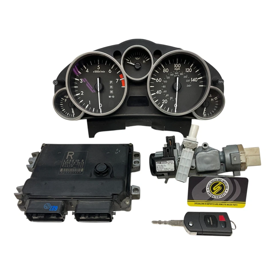 09-15 Mazda MX5 NC Miata ECU Juego de llaves Módulo de control del motor OEM automático #2 Foto 1 de 1