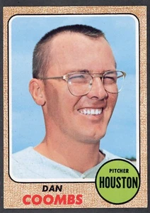 Dan Coombs Topps #547 1968 Near Mint Pitcher Houston Astros - Picture 1 of 2