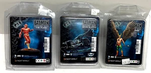Knight Models DC Mini 35mm Flash Batman on Batpod Hawkman Factory Sealed New OOP - Picture 1 of 2