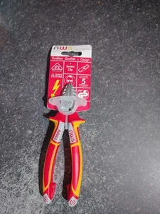 NWS N1343-49-VDE-160-SB 160mm 2 in 1 Elektriker Multifunktions Seitenschneider - Bild 1 von 3