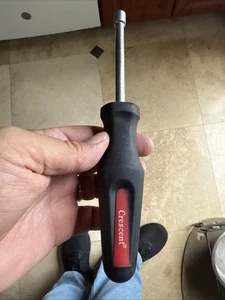 Crescent 1/4 in x 3 in Dura-Driver Solid Nutdriver Ergonomic Non-Slip Handle - Picture 1 of 6