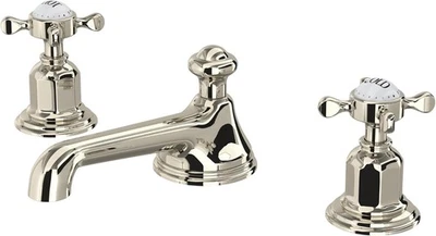 Perrin & Rowe традиционный смеситель для туалета 3H кран полированный никель U.3706X-PN-2 - Изображение 1 из 4