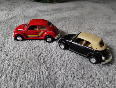 Fantástico Estado VW Bug Car Lote Escala 1/36 Diecast Niceeee Foto 1 de 4