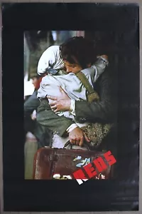 Póster de película Reds Warren Beatty Diane Keaton raro enrollado vintage original de 1981 - Imagen 1 de 1