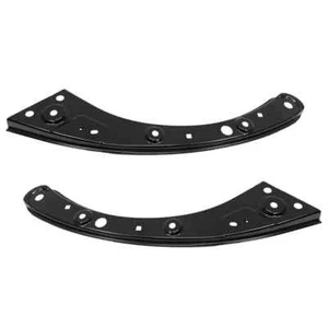 Par de soporte de radiador superior para conductor y pasajero para Honda Civic 2022-2025 - Imagen 1 de 5