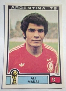 FIGURINA CARD-PANINI-ARGENTINA 78 # 167-TUNISIA-ALI MANAI - NUOVA NEW - Picture 1 of 1