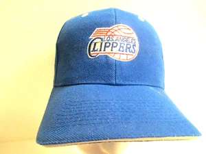 NBA Los Angeles Clippers Cap Hat Basketball Men's Blue Adjustable Curved Brim - Picture 1 of 7