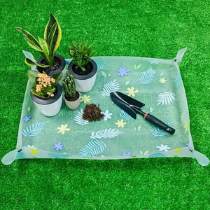 32.4" Repotting/Potting Soil Mat for Indoor Plants,Thicker Potting Tray for Hous - Picture 1 of 7
