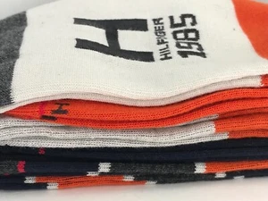 Calcetines de vestir Tommy Hilfiger 70% COTTON para hombre - Paquete de 4 - $36 MSRP ⛳️🏢😎 - Imagen 1 de 12