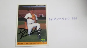 1993 Classic Best Doug Vanderweele signed baseball card - Picture 1 of 2