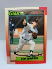 1990 (PHILLIES) Topps Tiffany #217 Don Robinson /15000 Mint Condition 