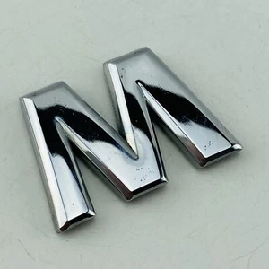 2004-2008 Nissan Maxima Emblem Logo Letter Badge Trunk Rear Chrome OEM D82M-2 - Picture 1 of 6