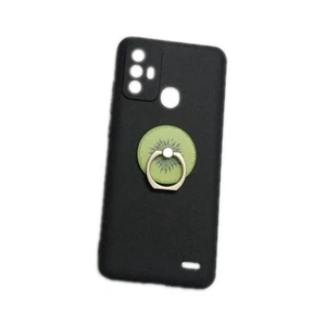 Case For ZTE Optus X Pro 2 3D Kiwi Fruit Finger Ring Stand Holder Soft TPU Cover - Picture 1 of 4