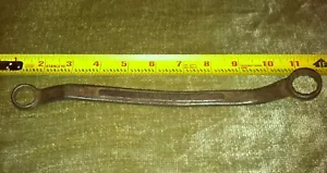 Vintage Barcalo Buffalo Doppia Offset 5/8"" X 11/16"" Chiave Forgiata 10"" U.S.A. - Foto 1 di 8