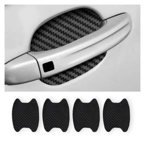 4PCS Sticker, Carbon Fiber Anti-Scratches Car Door Cup Protector, Non-Marking... - Picture 1 of 6