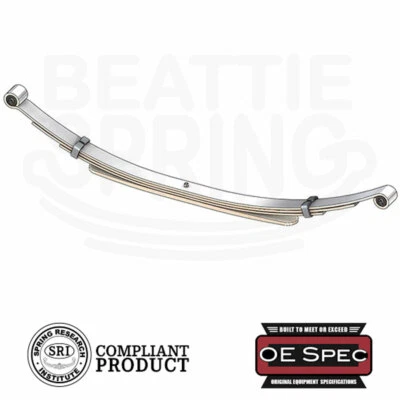 Rear Leaf Spring for Dodge Ram 1500 2500  1994 - 2002   4 Leaf  SRI Certified - Image 1 of 2