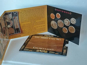 1990 Australia RAM Mint UNCIRCULATED 8 Coin Set - In Folder - - Picture 1 of 5