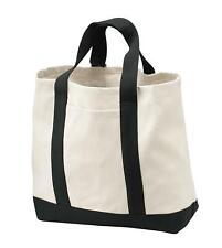 Port Authority - Ideal Twill Two-Tone Shopping Tote B400