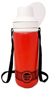 Retro Pizzahütte weiche isolierte Wasserflasche. Cooler als die Stanley Cups! - Bild 1 von 9