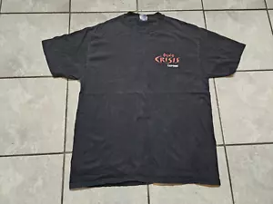 VINTAGE 90' DINO CRISIS CAPCOM PLAYSTATION PS1 GAME PROMO T SHIRT SZ LXLARGE - Picture 1 of 4