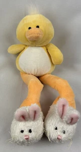 Pantofole Ganz Chick con Coniglio Peluche Imbottito Animale - Foto 1 di 5