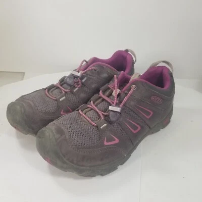 Tênis de corrida Keen Oakridge feminino trilha caminhada tamanho 4 ameixa vinho roxo 1015193 - Imagem 1 de 4