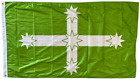 Green Eureka Flag  Large Heavier Duty Knitted Polyester Flag