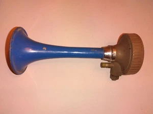 Vintage Original Fiamm Air horn Made In Italy Blue & Gray Serie 2000 TA/O - Picture 1 of 4
