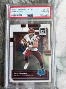 2022 Panini Donruss Optic - Rated Rookie Sam Howell #205 (RC) - Picture 1 of 2