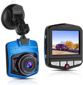 MINI TELECAMERA DVR PER AUTO FULL HD 1080P MONITOR LCD 2.4 SD VIDEO CAMERA - Foto 1 di 9