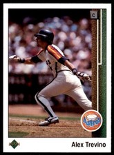 1989 Upper Deck Alex Trevino Baseball Cards #262