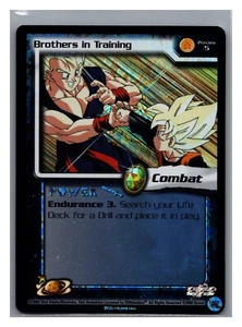 1x DBZ CCG BROTHERS IN TRAINING VISTA PREVIA 5 HOLO FOIL CELL GAMES SAGA LIMITED - Imagen 1 de 1