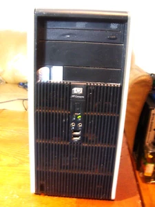 HP COMPAQ DC5700 Microtower DESKTOP 1.80GHz 1GB RAM 80GB HDD Windows XP Pro Sp3 - Picture 1 of 8
